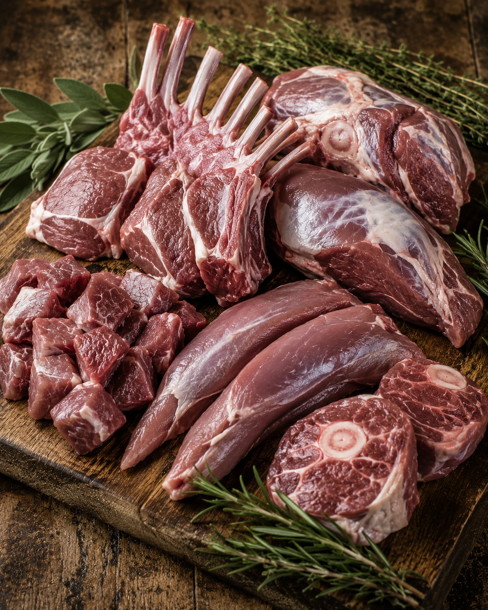 Whole pasture-raised goat offer from California rangeland.