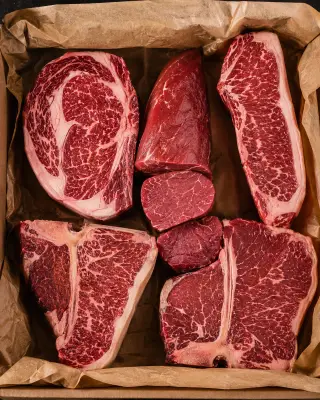 Premium Steak Box from Lilac Hedge Farm