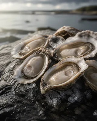 Gillardeau oysters