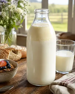 Non-Homogenized Quart from Shaw Farm
