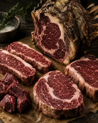 Whole Dry-Aged Grass-Fed Steer from Turner Grass Fed Beef
